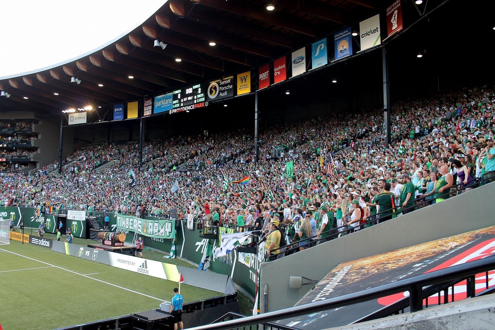 BrewCycle Tour - Timbers Soccer - Portland, Oregon