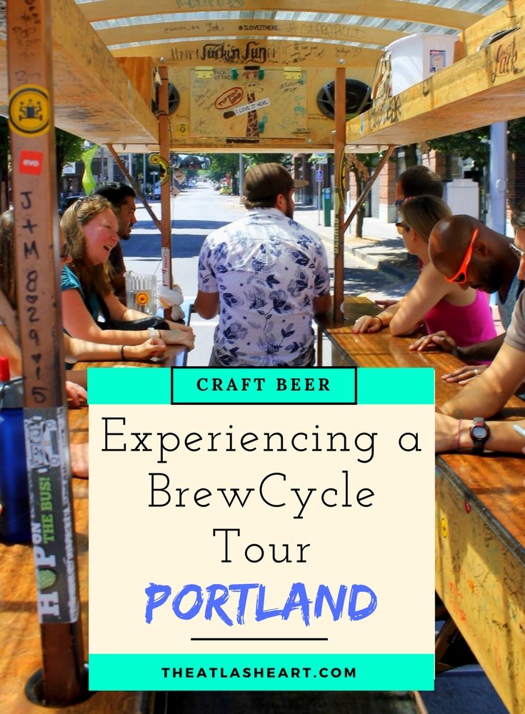 Experiencing a BrewCycle Portland Tour in Oregon | USA Travel | The Atlas Heart