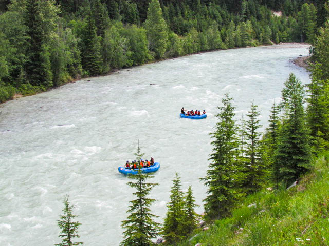 Whitewater Rafting in Golden BC with Wet N' Wild - Canada Adventure Travel