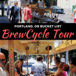 brewcycle tour in portland, oregon