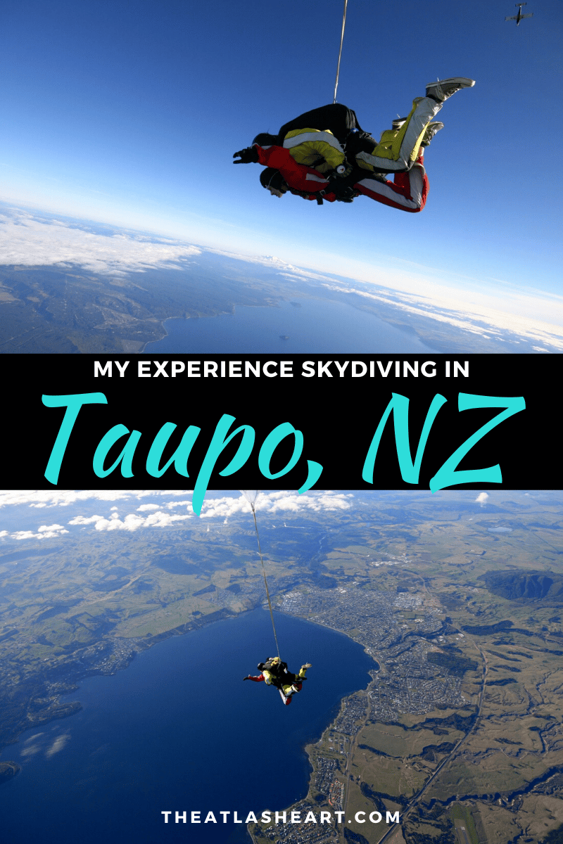 Skydiving in Taupo, New Zealand