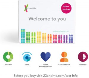 gift ideas for parents who have everything - 23andme DNA kit