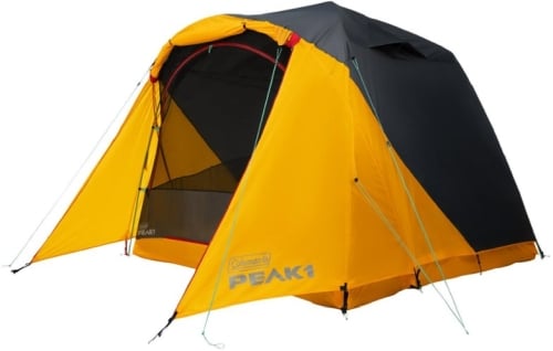 coleman peak dome tent
