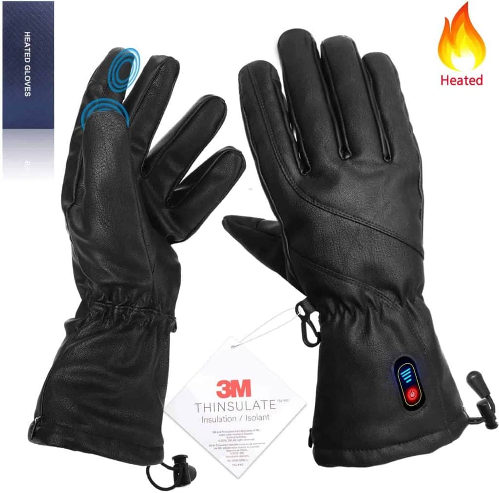 best heated cycling gloves - Kamlif Heated Gloves