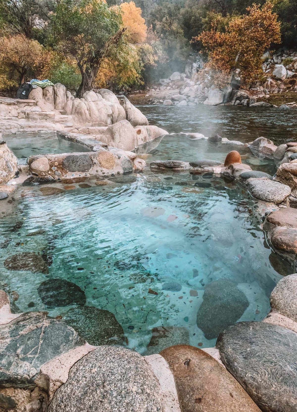 Hot Springs on the Kern River near Bakersfield