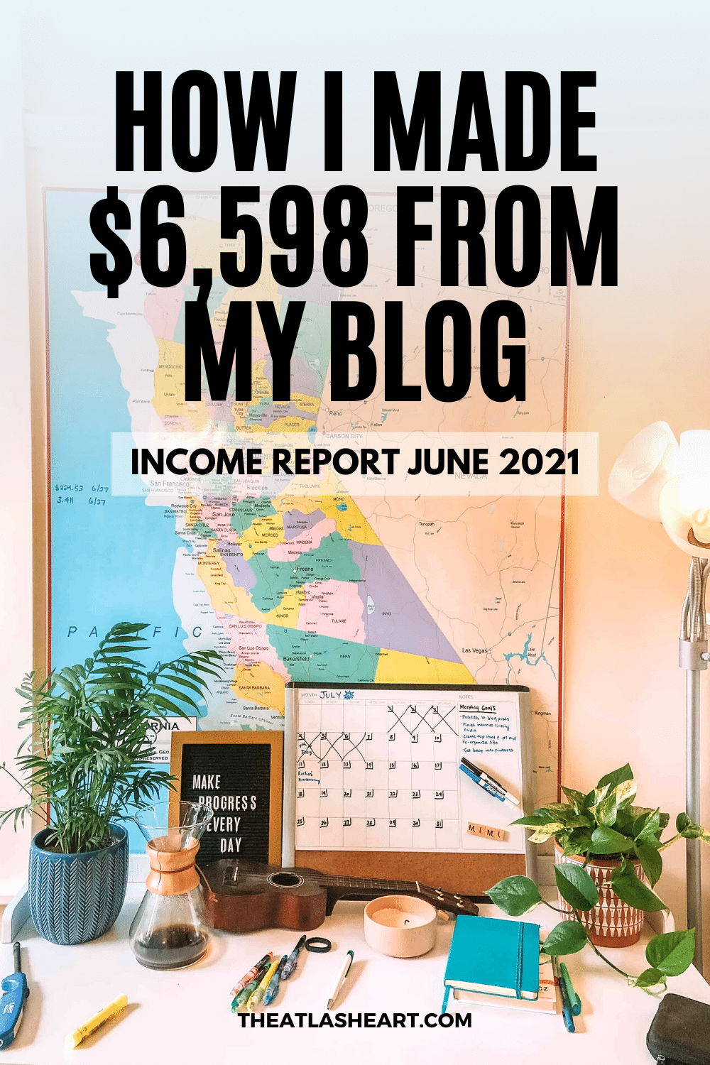 How I Made $6,598 From My Blog in June 2021