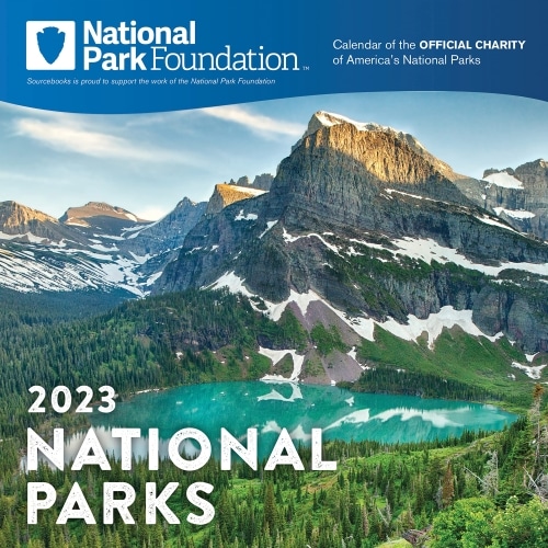 The cover of the 2023 National Parks Calendar.