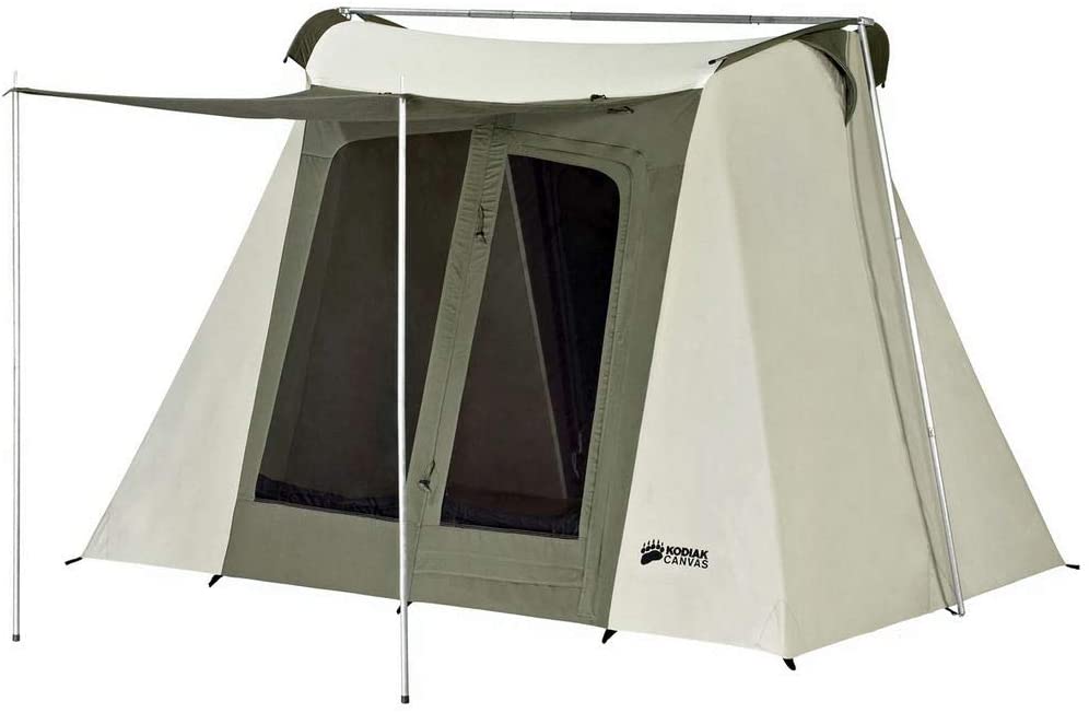 Best Canvas Tent for Winter Camping Kodiak Canvas Flex-Bow 4-6-8 Person Tent