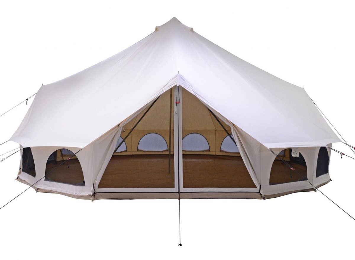 Best Large Canvas Tent White Duck Avalon Optimus Bell Tent