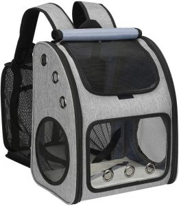 COVONO Expandable Pet Carrier Backpack