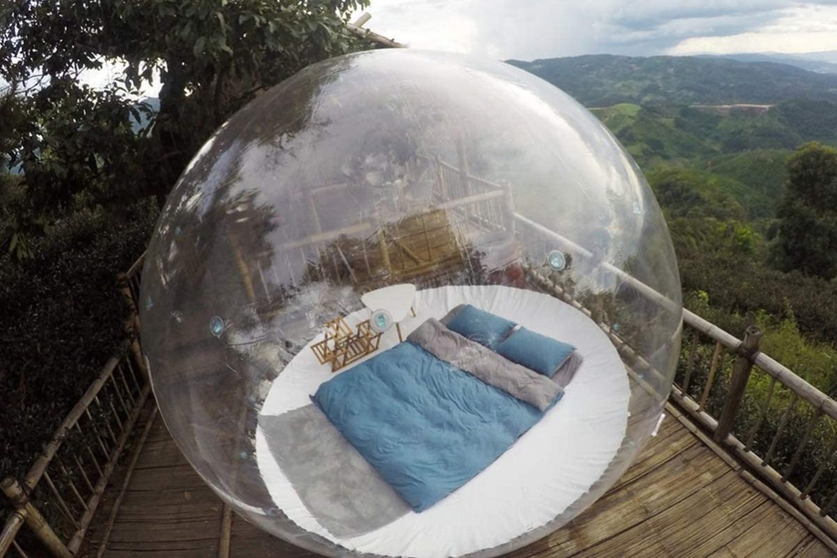Foammaker Inflatable Bubble Igloo Tent