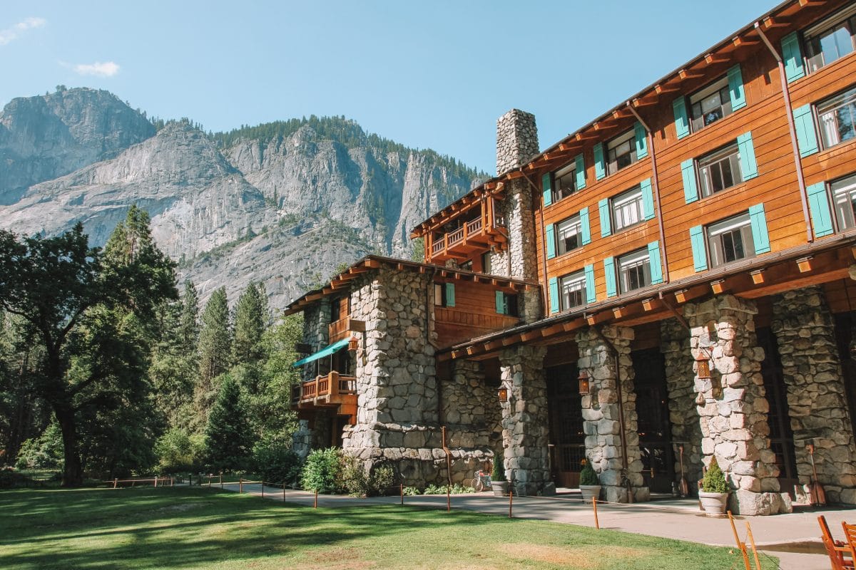 Have a Drink at the Ahwahnee Hotel
