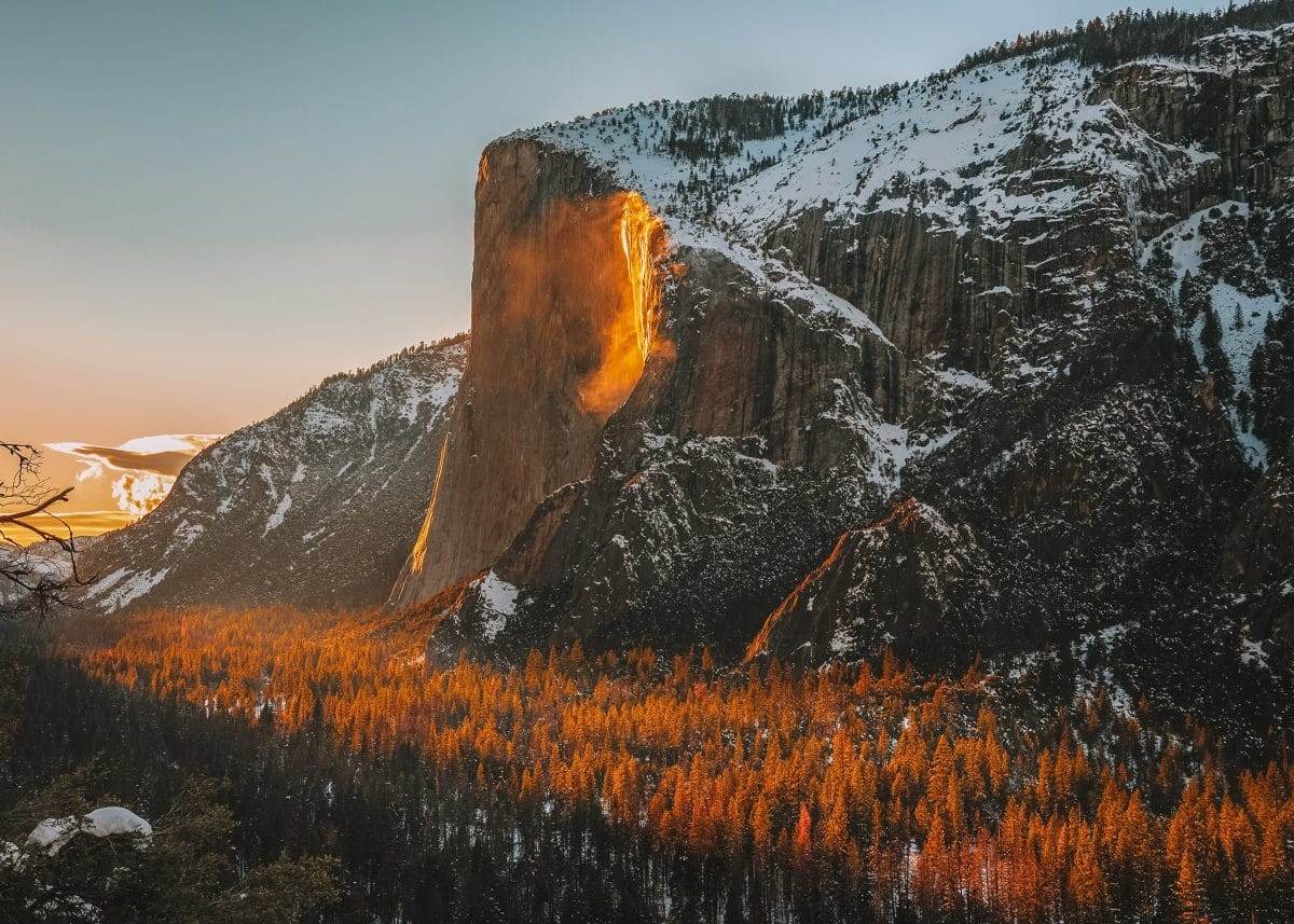Overall tips for experiencing firefall at yosemite national park