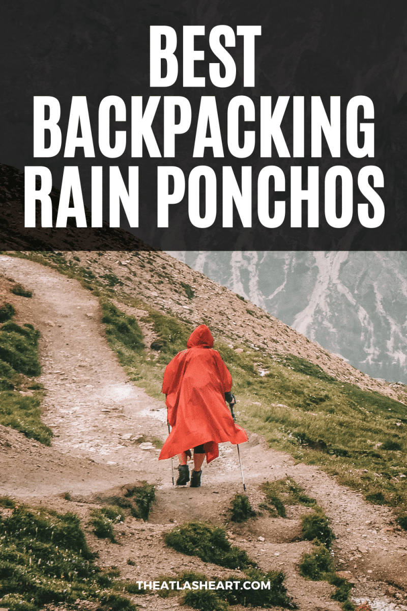 Best Backpacking Rain Ponchos Pin 1