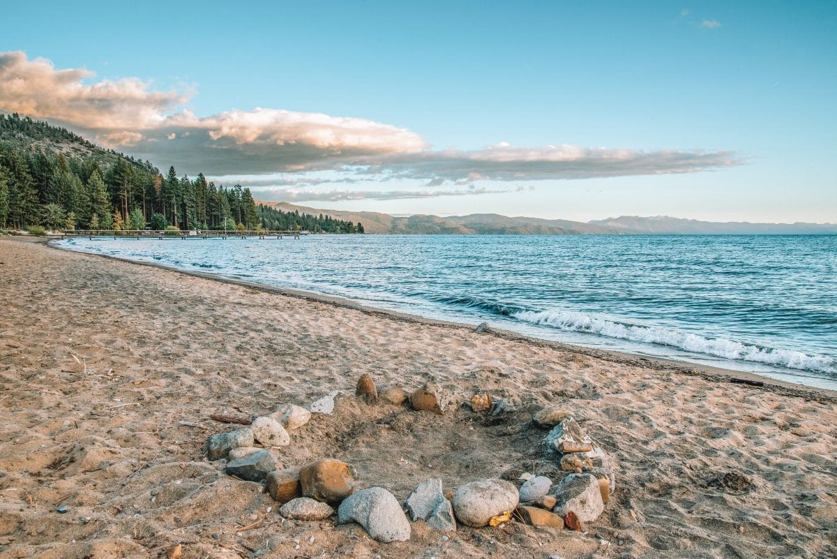 Kings Beach in North Lake Tahoe