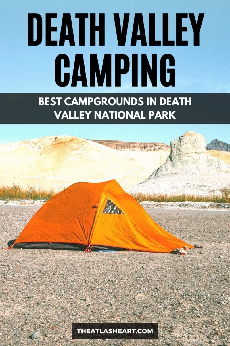 Death Valley Camping Pin