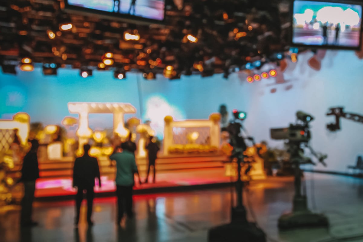 live taping of a tv show