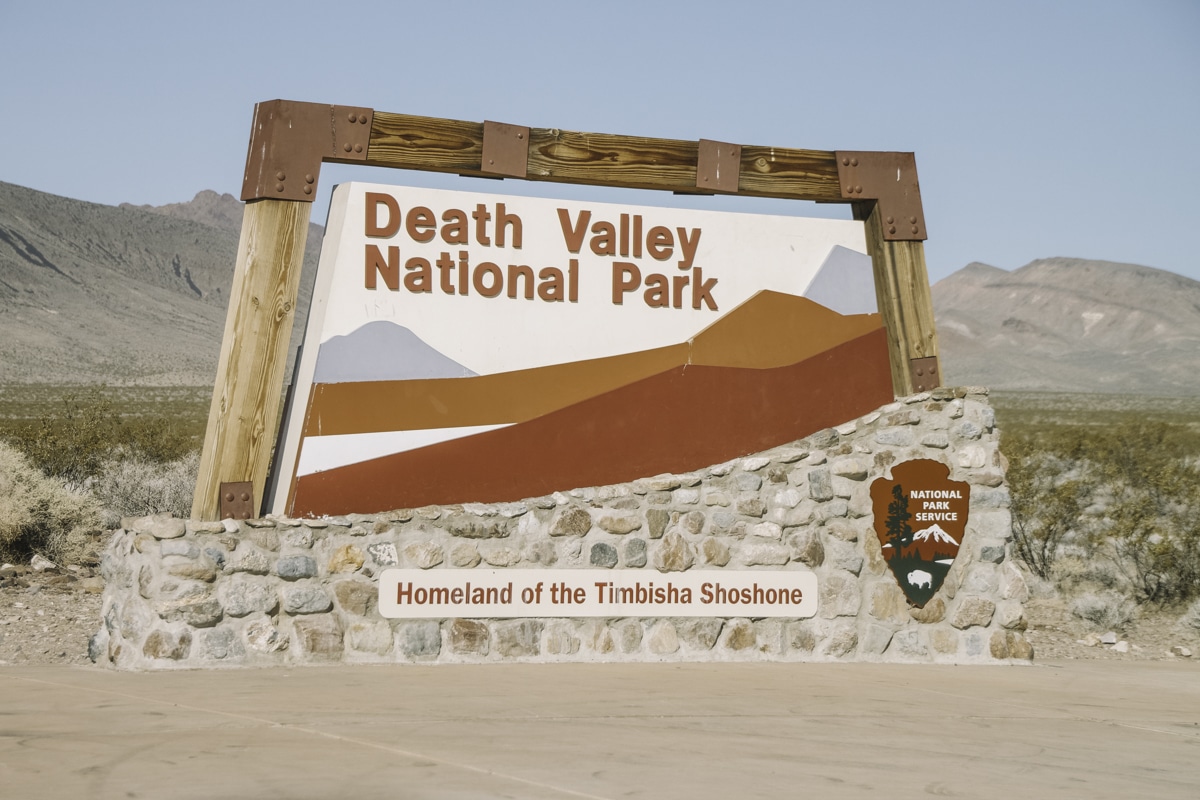 Making reservations for Death Valley National Park