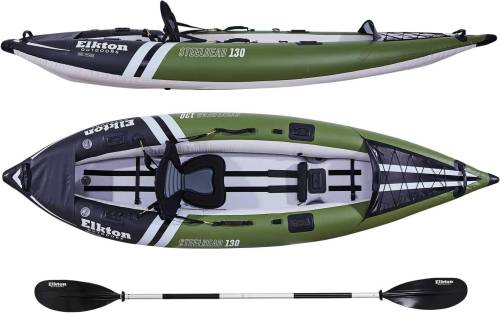 Best Fishing Inflatable Kayak - Elkton Outdoors Steelhead Inflatable Fishing Kayak