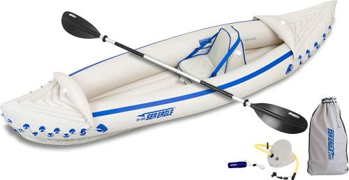 Sea Eagle SE330 - Best Inflatable Kayak for Big Guys (and Gals)