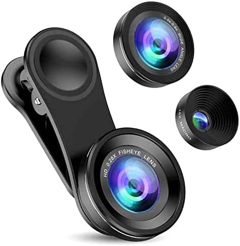 cell phone camera clip-on lens