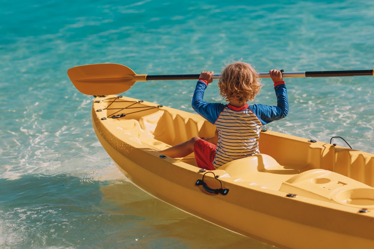 Our pick for the best kids kayak