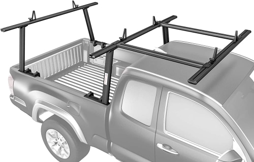 aa-racks model apx25-e short bed truck ladder rack