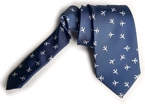 airplane pattern tie