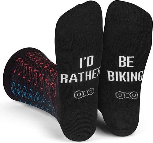 novelty mountain biking socks