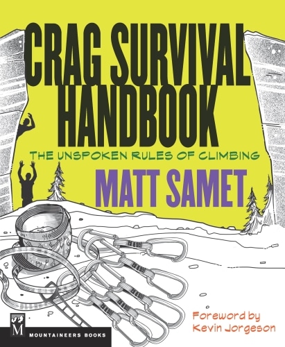 The Crag Survival Handbook" book cover.