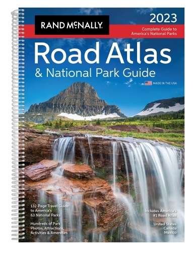 Book cover of Rand McNally's Road Atlas and National Park Guide