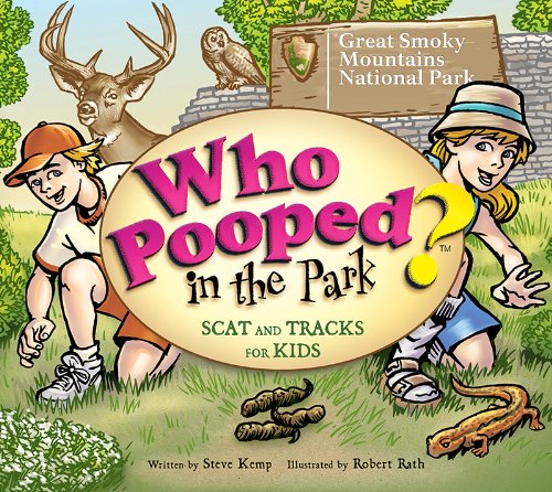 Book cover of Who Pooped in the Park? Great Smoky Mountains National Park.